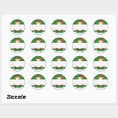 Adorables Kerstmis Little Elf Gift Label Stickers (Vel)
