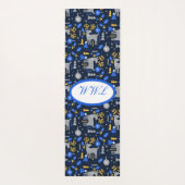 Adorables KerstScandinavian Style Yogamat (Achterkant)