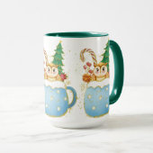 Adorables kersttouwen Mok (Voorkant rechts)