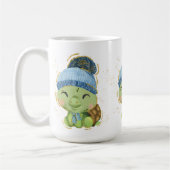 Adorables kerstwinterschildpad Mok (Links)