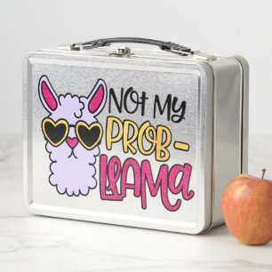 Adorables lama Love niet My Probllama Paars