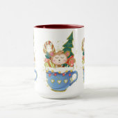 Adorables Noël Charmante Ours Mug (Centre)