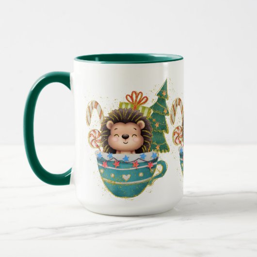 Adorables Noël Merveilleux Lion Mug (Gauche)