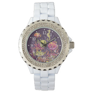Adorables Ocean Creaters Paars Horloge
