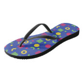 Adorables Synthwave/Retro Memphare Style Teenslippers (Schuin)