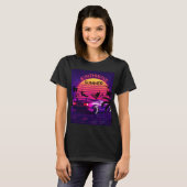 Adorables Synthwave/Vaporwave 80s T-Shirt (Voorkant volledig)