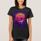 Adorables Synthwave/Vaporwave Retro 80s T-shirt (Devant)