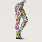 Adorables Synthwave/Vaporwave Style Leggings Yoga (Droite)