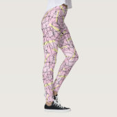 Adorables Synthwave/Vaporwave Style Leggings Yoga (Droite)