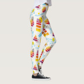 Adorables Synthwave/Vaporwave Style Leggings Yoga (Droite)