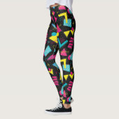 Adorables Synthwave/Vaporwave Style Leggings Yoga (Gauche)