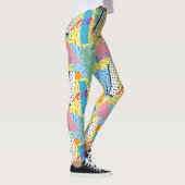 Adorables Synthwave/Vaporwave Style Leggings Yoga (Droite)
