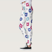 Adorables Synthwave/Vaporwave Style Leggings Yoga (Gauche)