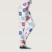 Adorables Synthwave/Vaporwave Style Leggings Yoga (Droite)