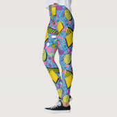 Adorables Synthwave/Vaporwave Style Leggings Yoga (Gauche)