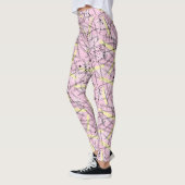 Adorables Synthwave/Vaporwave Style Yoga-Leggings Leggings (Links)