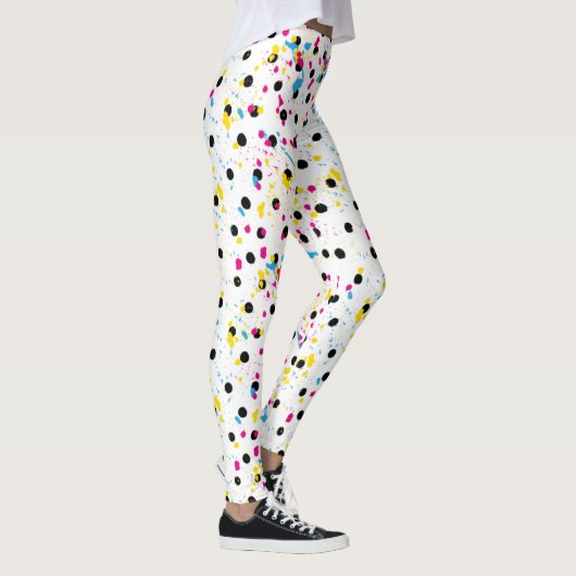 Adorables Synthwave/Vaporwave Style Yoga-Leggings Leggings (Rechts)