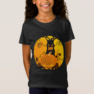 Adorables T-shirt arbre Déplaisant Halloween