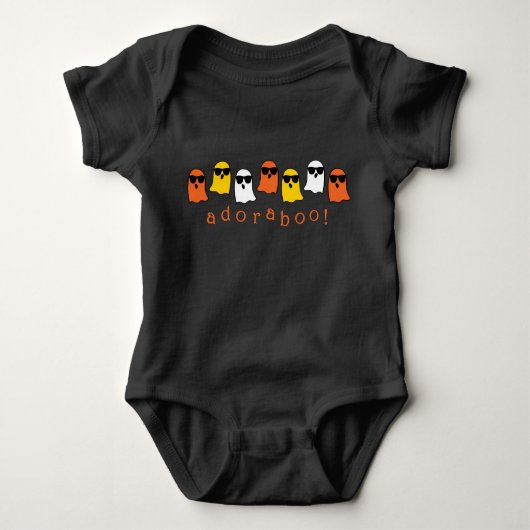 Adoraboe! Halloween Ghosts Romper (Voorkant)