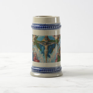 Adoratie van de Trinity, Albrecht Durer Bierpul