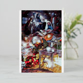 Adoration - Carte de Noël religieuse moderne (Debout devant)