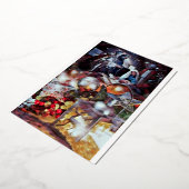 Adoration - Carte de Noël religieuse moderne (Rotation)