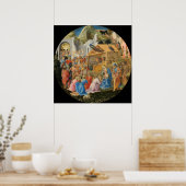Adoration de Magi - Fra Angelico Poster d'art (Cuisine)