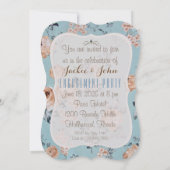 Adoration des fleurs - Invitations / RSVP / Fiança (Dos)