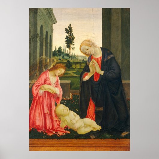 Adoration, Enfant - Poster d'Art Lippino (Devant)