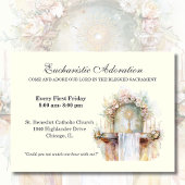 Adoration eucharistique Catholique Jésus Cartes de