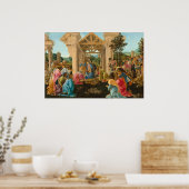Adoration Magi - Sandro Botticelli Fine Art Poster (Keuken)