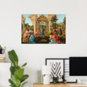 Adoration Magi - Sandro Botticelli Fine Art Poster (Thuiskantoor)