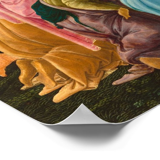 Adoration Magi - Sandro Botticelli Poster d'Art (Coin)