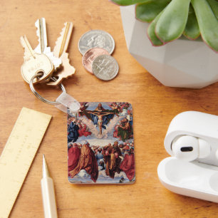 Adoration of the Trinity by Albrecht Durer, 1511 Sleutelhanger