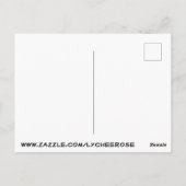 ADORE ILS VOISIN Carte postale (Dos)