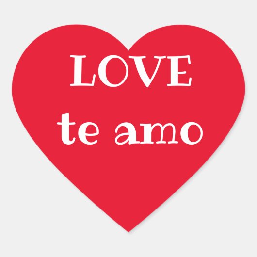 ADORE l'amo Classic Round Stickers (Devant)