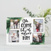 Adore-Le 4 H | Carte photo de Noël (Debout devant)