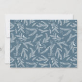 Adore-Le | Photo Carte Appartement de Noël | Bleu (Dos)