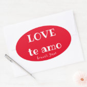 ADORE LES Stickers AMO (Enveloppe)