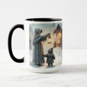 Adore-Lui Nativité Christmas Coffee Mug (Gauche)