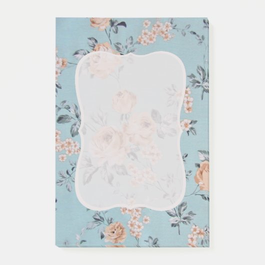 Adoring Flowers - Post-it® Notes 4"x6" (Devant)