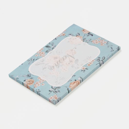 Adoring Flowers - Post-it® Notes 4"x6" (Incliné)