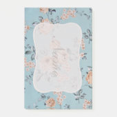 Adoring Flowers - Post-it® Notes 4"x6" (Devant)