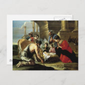 Adoring Shepherds 17e eeuw Briefkaart (Voorkant / Achterkant)