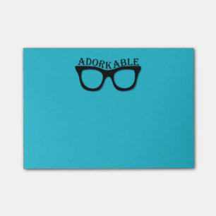 Adorkable - Dork - Nerd - Geek Post-it® Notes