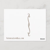 Adorn uzelf dienovereenkomstig -  fotografie briefkaart (Achterkant)