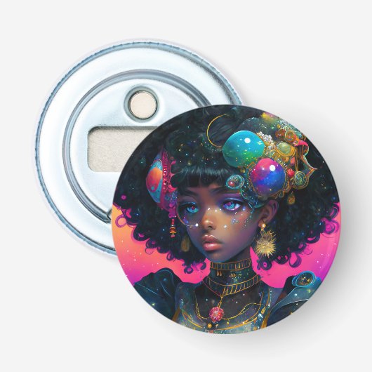Adorned Knight Button Flesopener (Voorkant)