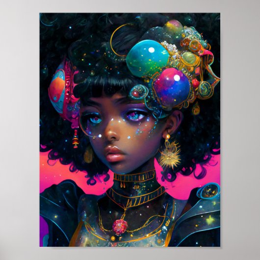 Adorned Knight Poster (Voorkant)