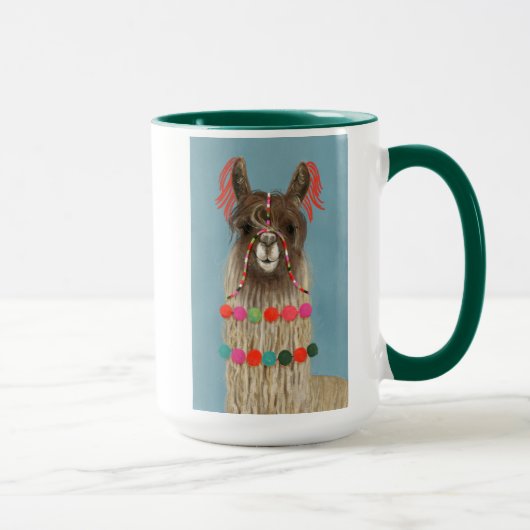 Adorned Llama - Brown Mok (Rechts)