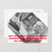 Adorno briefkaart (Voorkant / Achterkant)